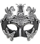 Pegasus Øyemaske Sølv