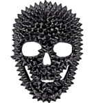 Piggete Hodeskalle Maske Svart