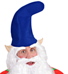Gnom Nisselue Blå