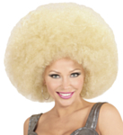 Kjempe Afroparykk Blond