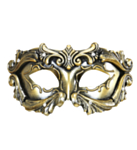 Deluxe Colombina Maske Bronse