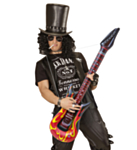 Oppblåsbar Rock Gitar Flammer