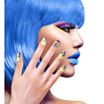 Neon Paint Splash Negler