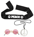 Peace Hippie Tilbehørssett