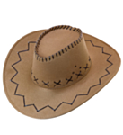 Arizona Cowboyhatt Brun