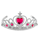 Tiara med Rosa Edelstener