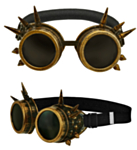 Steampunk Briller Antikk Gull