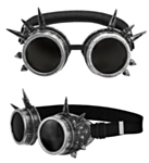 Steampunk Briller Sølv