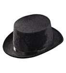 Elegant Flosshatt Svart