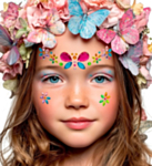 Flower Power Ansiktssmykker