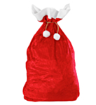 Julesekk Rød