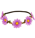 Blomster Hårbånd Lilla