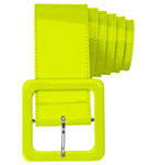 Neongult Vinylbelte