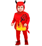Djevel Babykostyme Rød