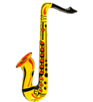 Oppblåsbar Saxofon