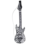 Oppblåsbar Gitar Sebra