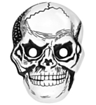 Grøssende Skjelettmaske