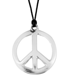 Plast Hippie Halskjede