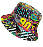 Neon 90-talls Bøttehatt
