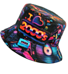 I Love 2000's Bøttehatt