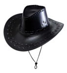 Cowboyhatt Svart