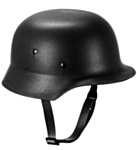 Militærhjelm Svart