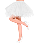 Tutu Skjørt Hvit