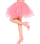 Tutu Skjørt Lysrosa