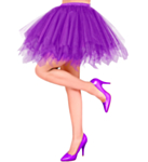 Tutu Skjørt Lilla