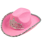 Tiara Cowboyhatt Lyserosa