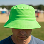 Bøttehatt Neongrønn