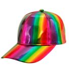Holografisk Caps Regnbue