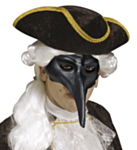 Venetiansk Maske Svart