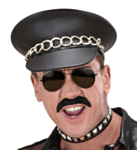 Bikerhatt med Kjede