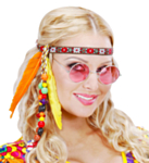 Hippie Pannebånd Multifarget