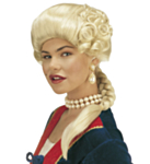 Middelalderparykk Blond