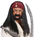 Pirates Of The Caribbean Parykk med Perler