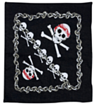 Pirat Dødningehode Bandana
