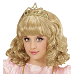 Blond Prinsesse Barneparykk