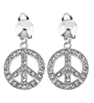 Peace Juvel Øreringer