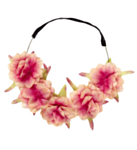 Hårbånd med Blomster