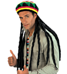 Rasta Parykk Lange Dreadlocks