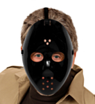 Svart Hockey Maske
