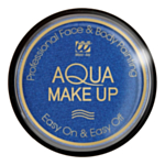 Metallisk Aqua Sminke Blå