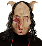 Blodig Grisehode Maske