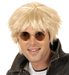 Parykk Blond