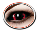Sclera kontaktlinser Rød demon, 6 mnd