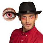 Blodskutte Halloweenlinser