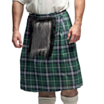 Skotsk Tartankilt Grønn