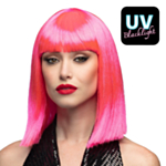 Dance Parykk Neon Rosa